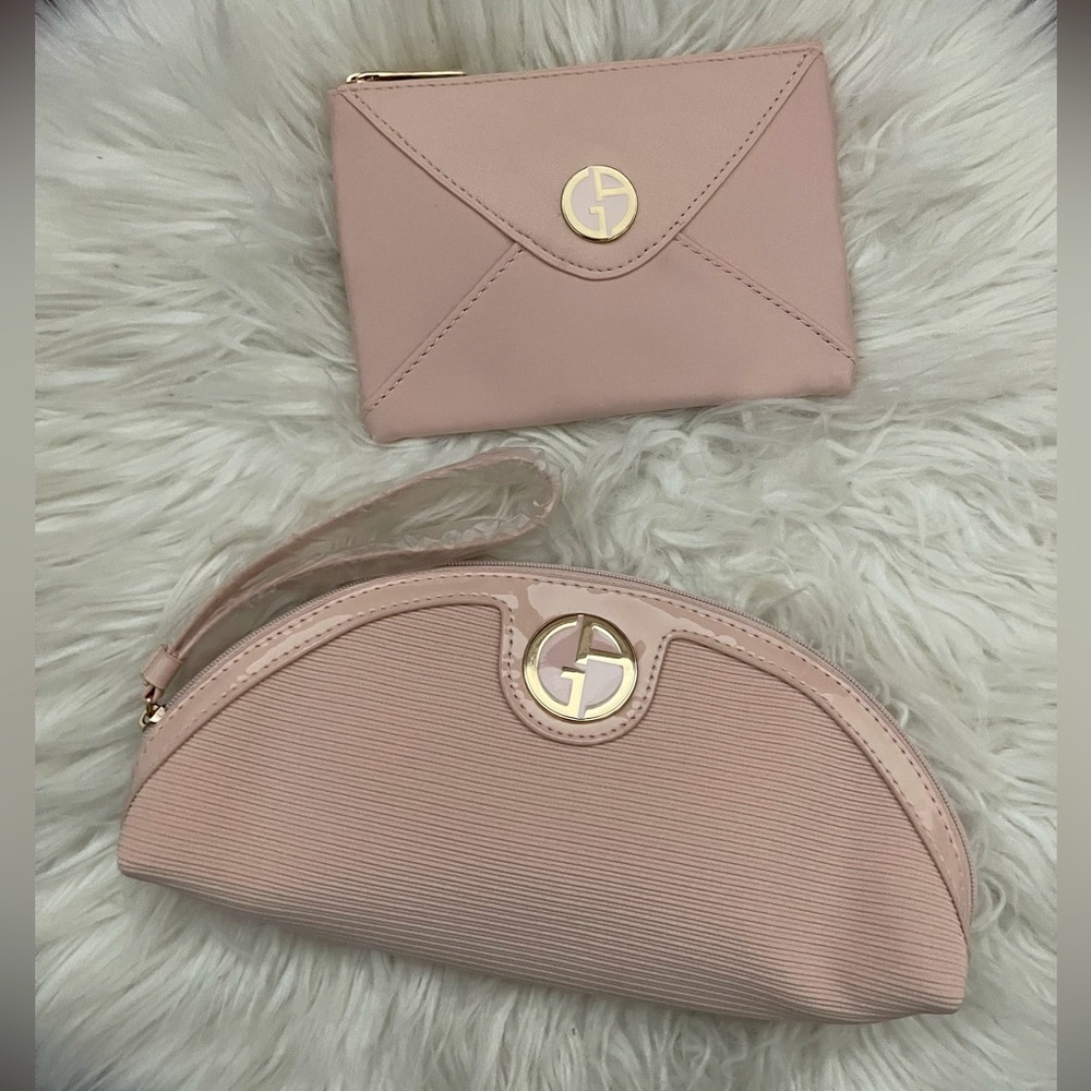 Light Pink Giorgio Armani Bags Set